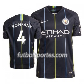 Camisetas Manchester City Kompany 4 Segunda Equipacion 2018/2019